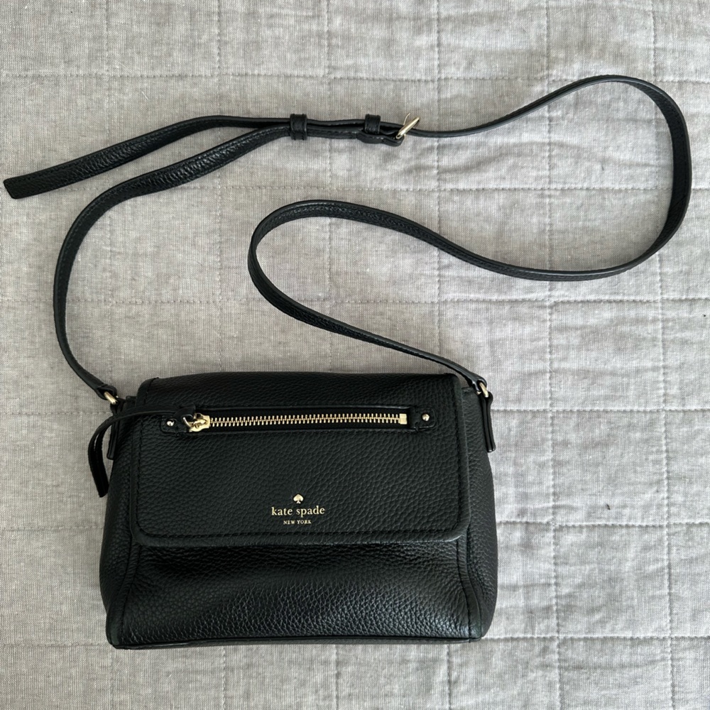 Kate Spade Small Black Crossbody Bag